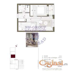 Dvosoban stan na Telepu u izgradnji!